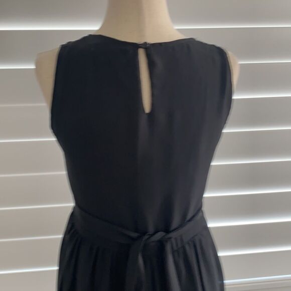 Black ruffle tunic dress size small boho - Picture 7 of 10